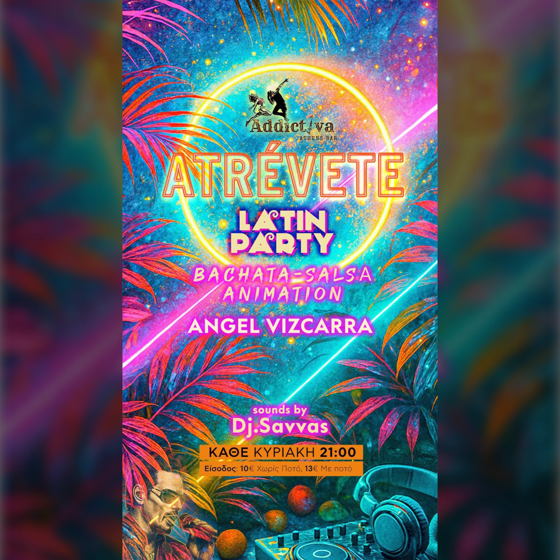 17 / 08 | ATRÉVETE LATIN PARTY